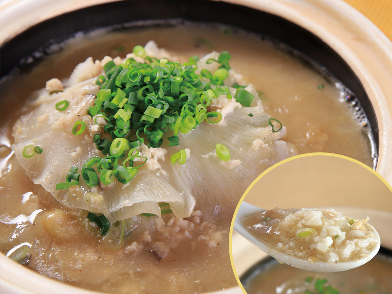 フカヒレとろみ白湯ご飯