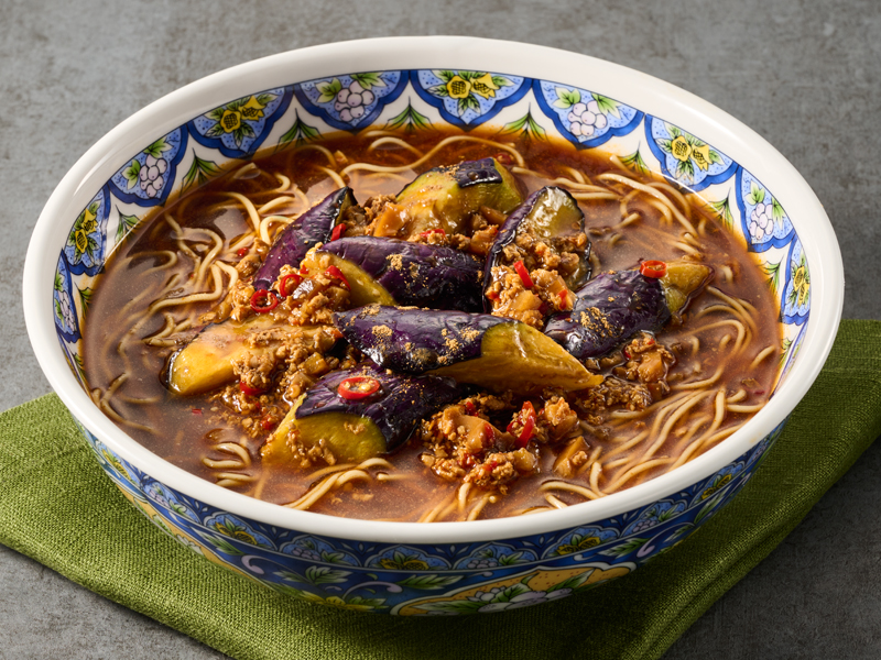 麻婆茄子麺